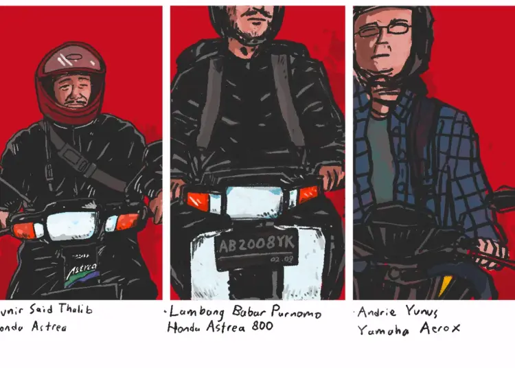 3 Legenda Penunggang Motor Honda Astrea dan Yamaha Aerox Melawan 3 Setan Jahat MOJOK.CO