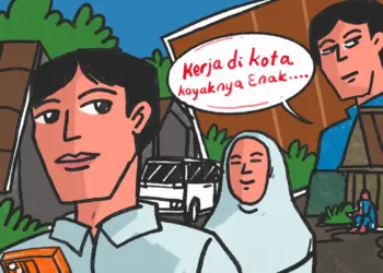 Sukses Bekerja di Kota Itu Ilusi: Pesan untuk Anak Muda yang Meninggalkan Desa MOJOK.CO