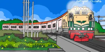 Kereta api ekonomi (KA) Ambarawa Ekspres menjadi saksi "kegilaan" Bonek di rute Grobogan - Stasiun Pasarturi demi Persebaya Surabaya di Stadion GBT MOJOK.CO