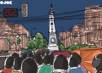 Jogja macet saat mudik Lebaran