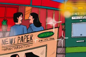 Alumnus UT Buka Bisnis Foto ala Newspaper di Jalan Tunjungan, Satu Cetak Hanya Rp5 Ribu tapi Untungnya Bisa Sejuta dalam Sehari
