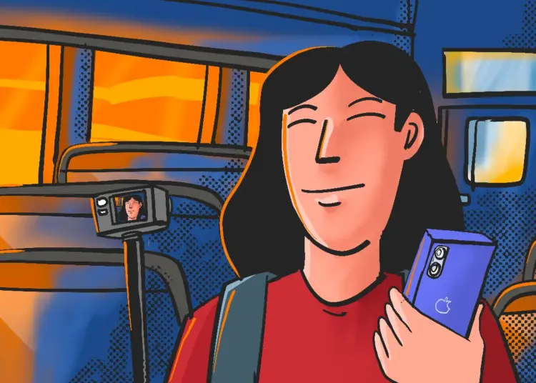 Perantau Minang di kantin kereta api Indonesia (KAI) dalam perjalanan mudik Lebaran