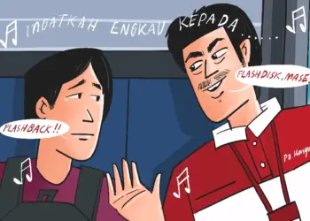 Bus patas Haryanto rute Jogja - Kudus beri suasana batin muram dan sendu gara-gara lagu-lagu 2000-an yang ingatkan masa lalu MOJOK.CO