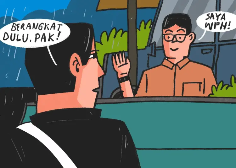 Work from home (WFH) untuk ASN tidak peka kondisi pekerja informal MOJOK.CO