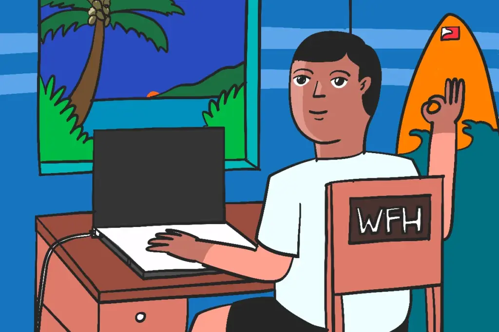 Kerja WFH - WFA dengan kantor di Jakarta Barat. Awalnya enak karena slow living, ternyata menjebak MOJOK.CO