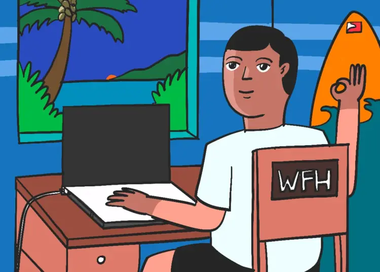 Kerja WFH - WFA dengan kantor di Jakarta Barat. Awalnya enak karena slow living, ternyata menjebak MOJOK.CO