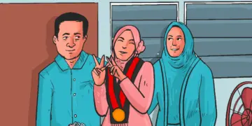 Lulusan farmasi PTS Jogja foto keluarga