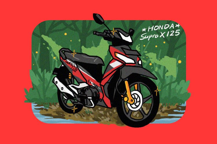 Supra X 125: Motor Penuh Misteri dan Rezeki, Bagian dari Keluarga yang Paling Kuat Diajak Hidup Menderita