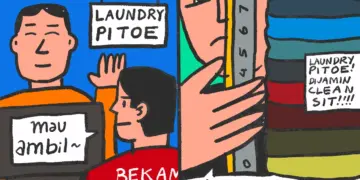 Cuci baju di laundry konvensional bikin kapok MOJOK.CO