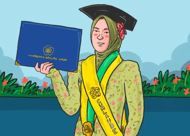 Mahasiswa keperawatan UGM Jogja lulus berkat ibu