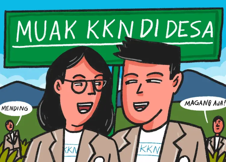 Mahasiswa muak dengan KKN di desa. Mending magang saja MOJOK.CO