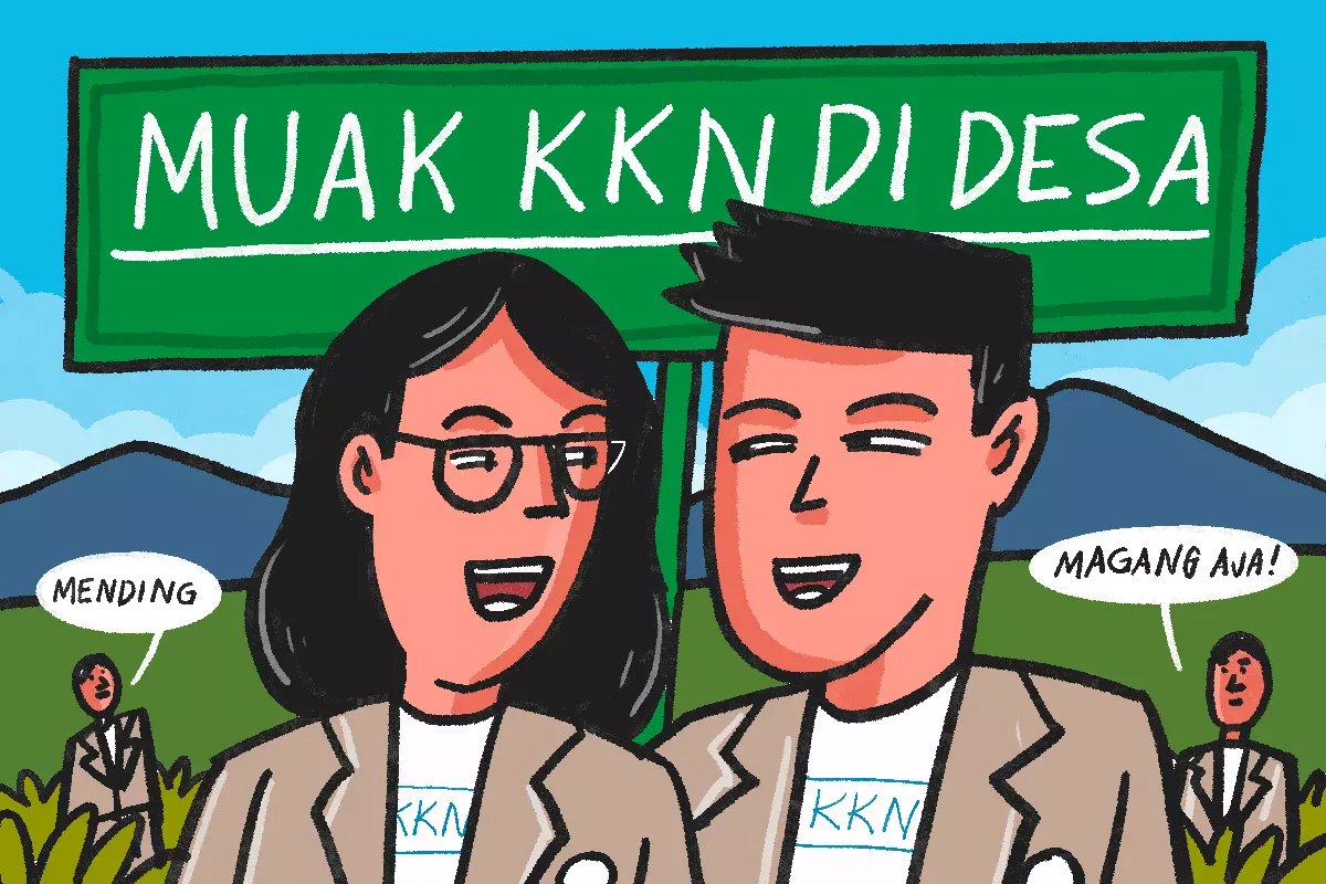 Mahasiswa Sudah Muak dengan KKN: Tak Dapat Faedah di Desa, Buang-buang Waktu untuk Impact Tak Sejelas kalau Magang