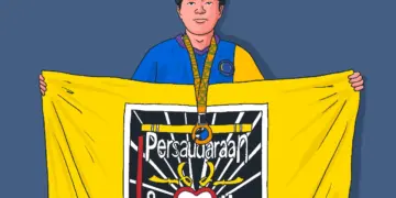 Atlet pencak silat Unair, Faryska Ozi Faradika. MOJOK.CO