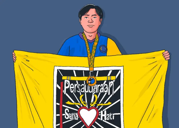 Atlet pencak silat Unair, Faryska Ozi Faradika. MOJOK.CO