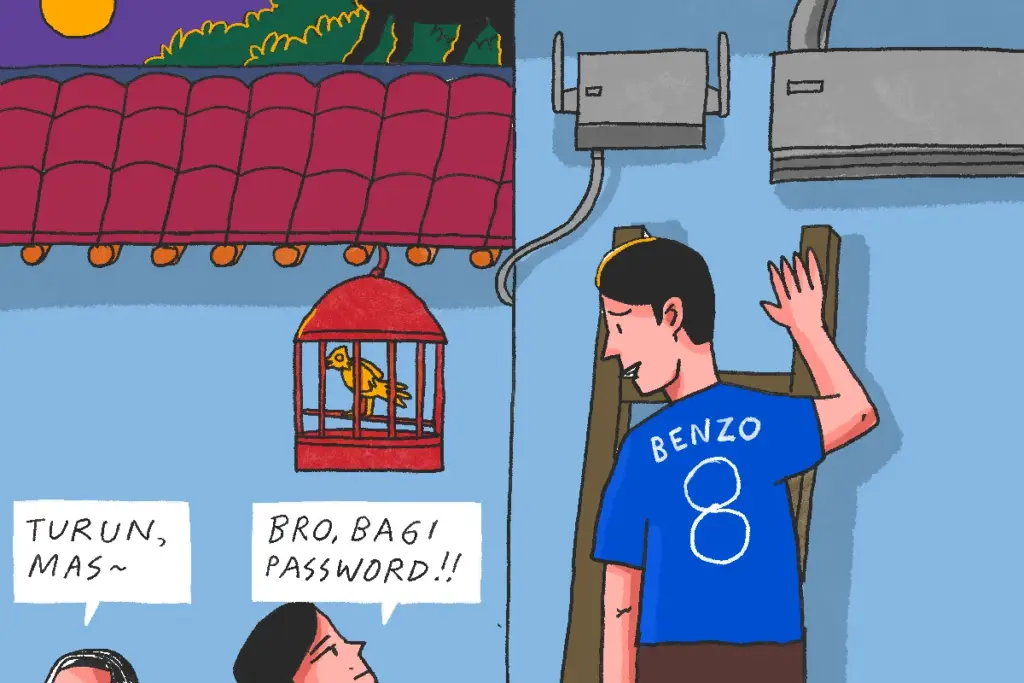 WiFi di Kos MOJOK.CO