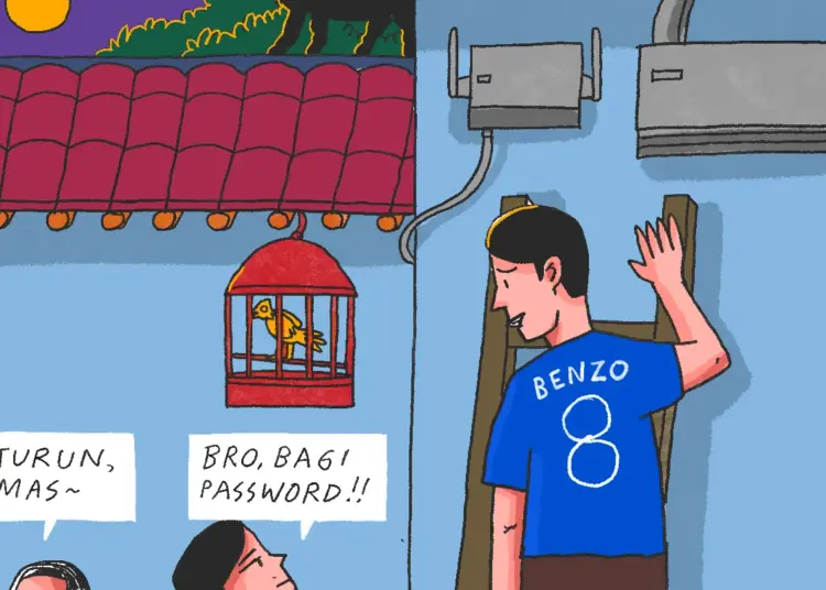 WiFi di Kos MOJOK.CO