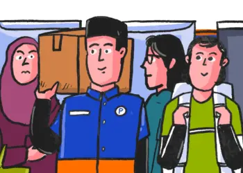 Menormalisasi pakai jasa porter di stasiun kereta api MOJOK.CO