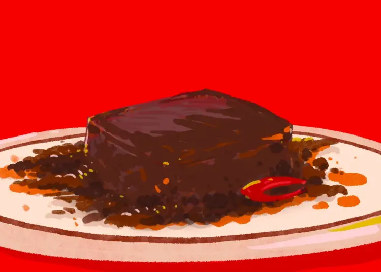 Warung nasi padang jual rendang khas Minang di Jogja