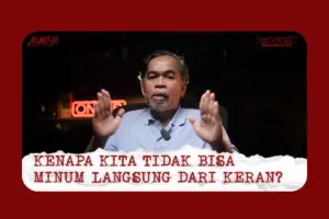 Tirto Utomo, Aqua dan Kenapa Kita Tidak Bisa Minum Air Keran?