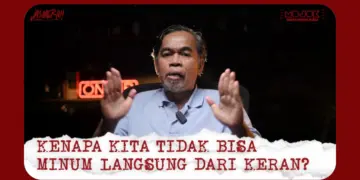 Tirto Utomo, Aqua dan Kenapa Kita Tidak Bisa Minum Air Keran?