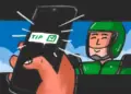 Beri tip ke driver ojol. MOJOK.CO