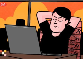 kerja di kafe Jogja stres. MOJOK.CO