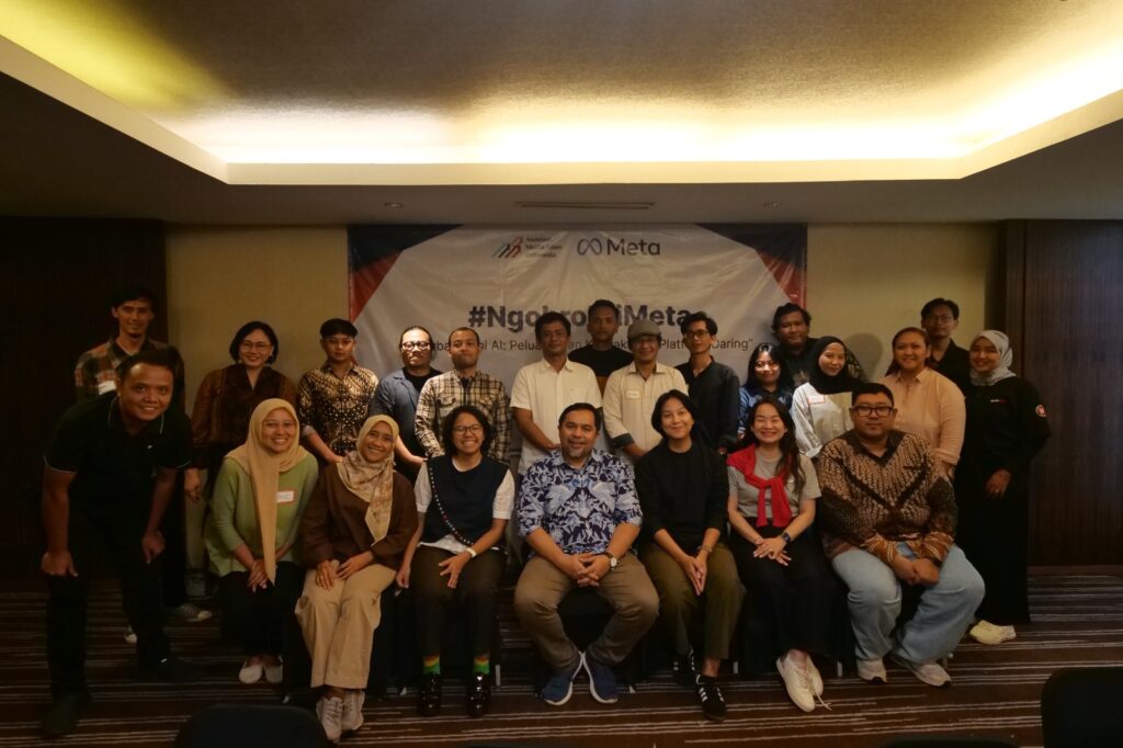 #NgobroldiMeta jadi upaya AMSI dan Meta dukung pelaku media memproduksi jurnalisme berkualitas di era AI MOJOK.CO
