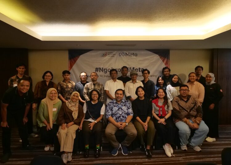 #NgobroldiMeta jadi upaya AMSI dan Meta dukung pelaku media memproduksi jurnalisme berkualitas di era AI MOJOK.CO