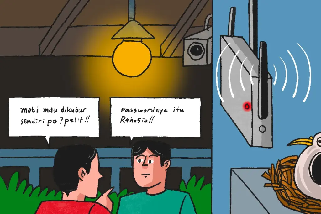 Pasang WiFi di rumah desa. Niat untuk kenyamanan dan efisiensi pengeluaran keluarga malah dipalak tetangga MOJOK.CO