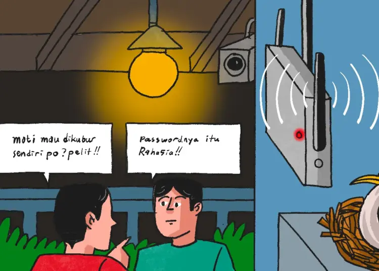Pasang WiFi di rumah desa. Niat untuk kenyamanan dan efisiensi pengeluaran keluarga malah dipalak tetangga MOJOK.CO