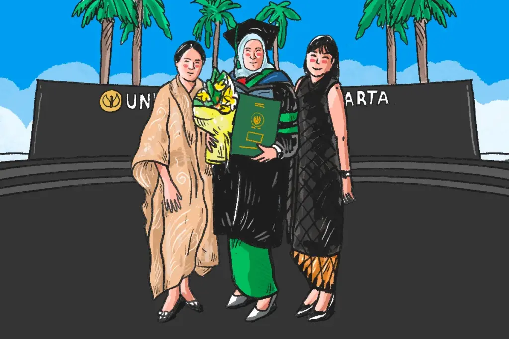 Mahasiswa S2 PAUD UNJ, WNA Malaysia