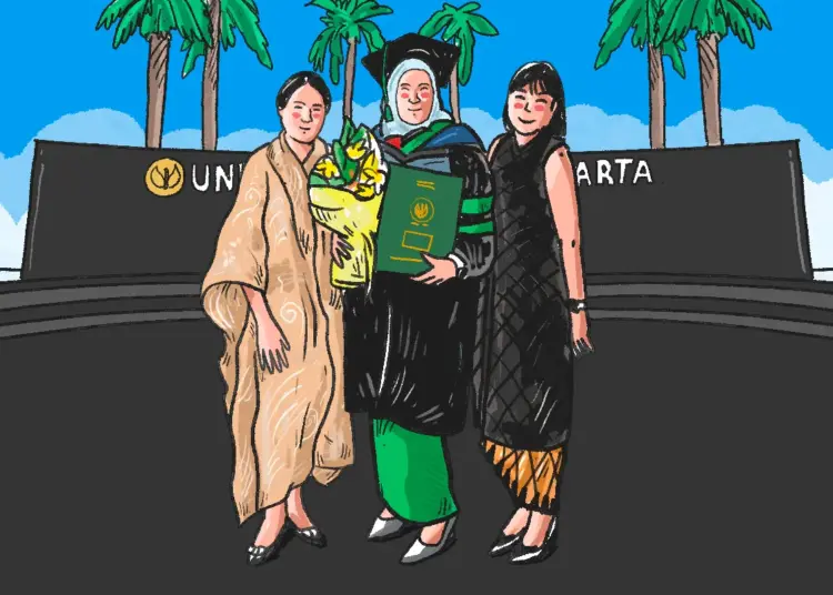 Mahasiswa S2 PAUD UNJ, WNA Malaysia