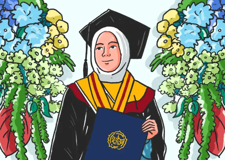 Vera Nur Fadiya, kuliah di jurusan sepi peminat (Matematika) Universitas Jenderal Soedirman (Unsoed) Purwokerto, jadi jalan wakili mimpi orang tua MOJOK.CO