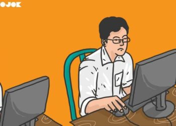 Mahasiswa berkuliah S2 UGM. PTN terbaik, tapi pakai AI