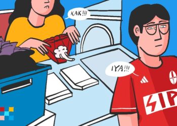 Cuci baju di laundry konvensional bikin kapok MOJOK.CO
