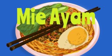Mie ayam bintang di Jakarta. MOJOK.CO