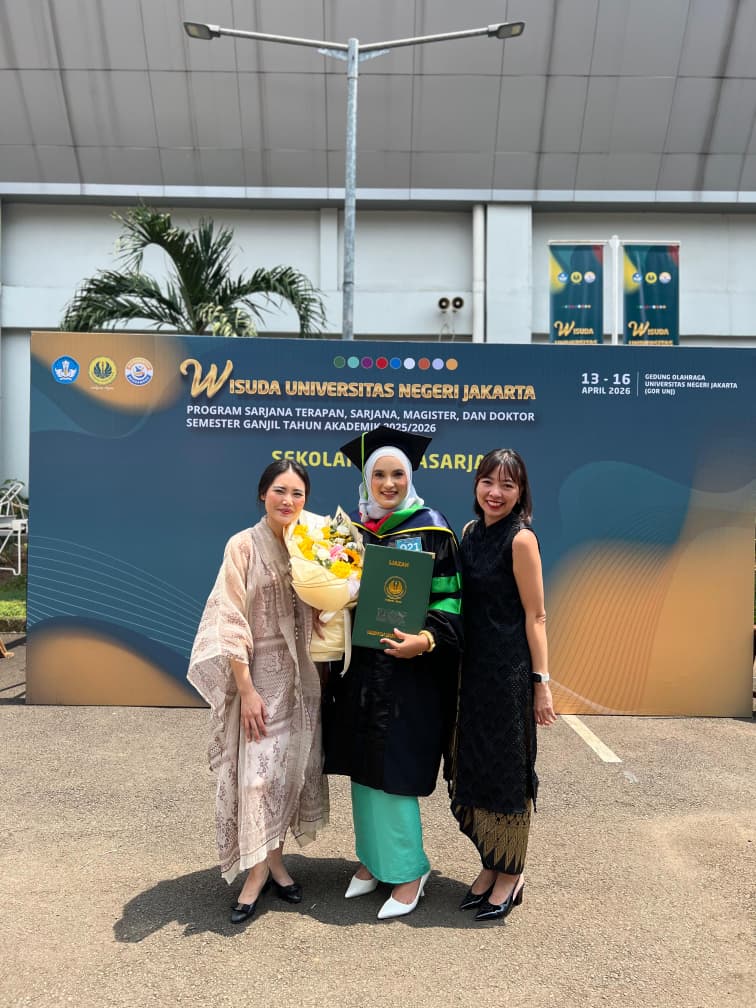 Syara, WNA Malaysia lulus kuliah di UNJ 