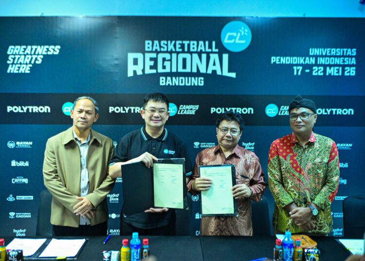 Kompetisi Campus League 2026 - Basketball Regional Bandung Season 1 menjadi saksi terjalinnya kerja sama antara Campus League dengan Universitas Pendidikan Indonesia (UPI) yang bertujuan untuk membangun ekosistem olahraga jangka panjang dan pembentukan karakter mahasiswa MOJOK.CO