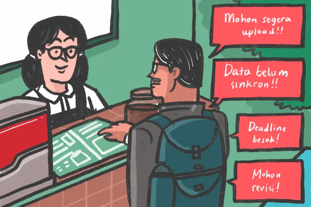 Harga Kopi dan Ketakutan Dosen Bergelar Doktor pada Portal Error Menjelang Deadline MOJOK.CO