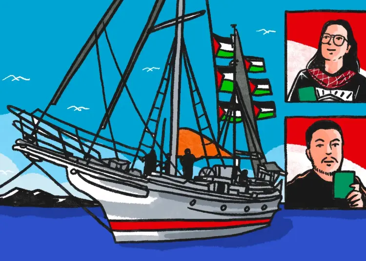 WNI tergabung ke GSF menuju Gaza diculik militer Israel dan renungan kegagalan pemerintah dunia hentian genosida Palestina MOJOK.CO