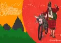 Peserta nyentrik gowes ke Klaten untuk ikut KLIC Fest 2026. MOJOK.CO