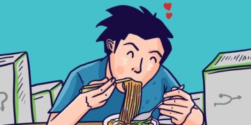 makan mie ayam di Solo. MOJOK.CO