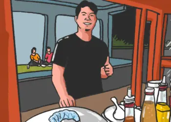 Pegawai Bank Jualan Mie Ayam Malam Hari, Istri Bahagia dan Rumah Idaman jadi Tujuan MOJOK.CO