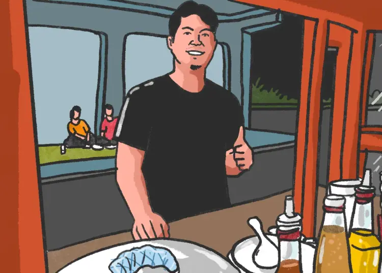 Pegawai Bank Jualan Mie Ayam Malam Hari, Istri Bahagia dan Rumah Idaman jadi Tujuan MOJOK.CO