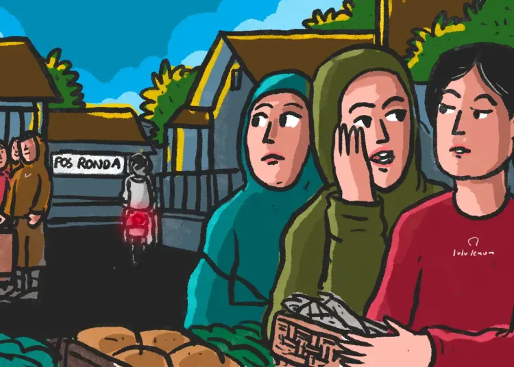 Pamer Harta Sudah Ketinggalan Zaman: Tren Terbaru Ibu-Ibu Gang Kampung Adalah Flexing Utang Bank Emok. MOJOK.CO