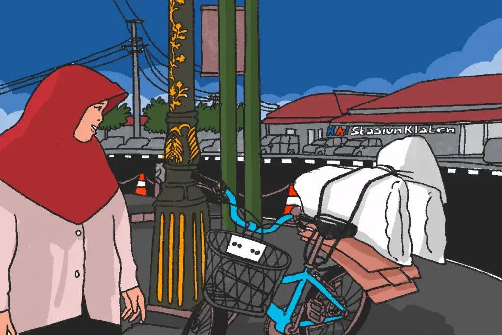 Kisah Lestari, Ibu yang Bertahan Menyekolahkan 2 Orang Anak dari Hasil Memulung Botol Plastik di Sekitar Stasiun Klaten MOJOK.CO