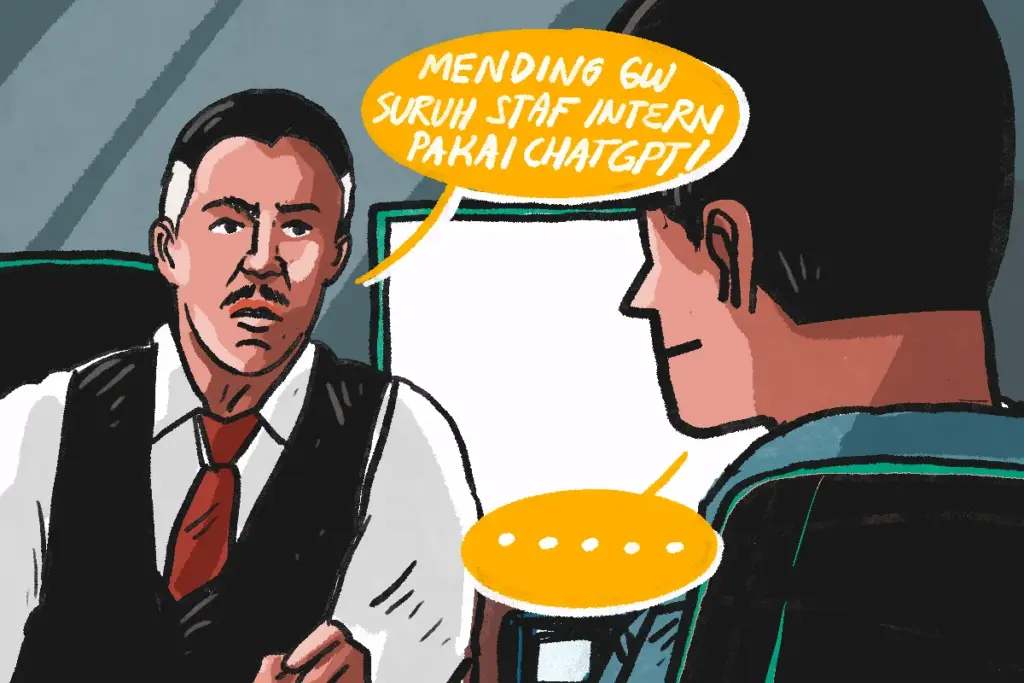 Janji Bodong Revolusi Industri: Aplikasi AI Mulai Membantai Pekerja Kreatif Lokal MOJOK.CO
