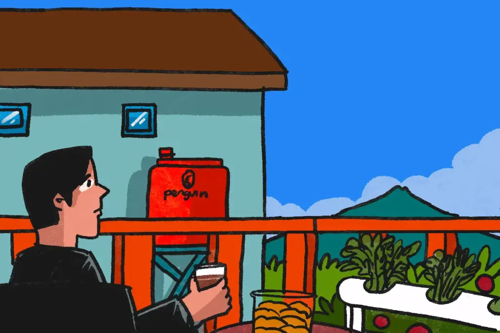 Rooftop kos kerap jadi tempat blangkrah, tapi jadi ruang healing terbaik bagi anak kos overthinking MOJOK.CO