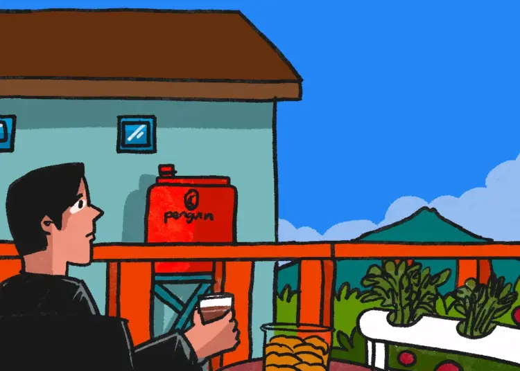 Rooftop kos kerap jadi tempat blangkrah, tapi jadi ruang healing terbaik bagi anak kos overthinking MOJOK.CO