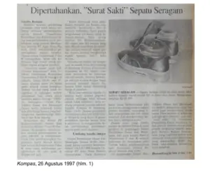 Kompas edisi, 26 Agustus 1997, (hlm. 1)